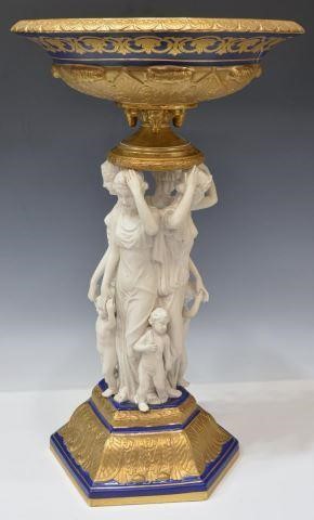 LARGE NEOCLASSICAL COMPOTE W/