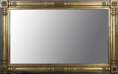 LARGE NEOCLASSICAL GILDED MIRR