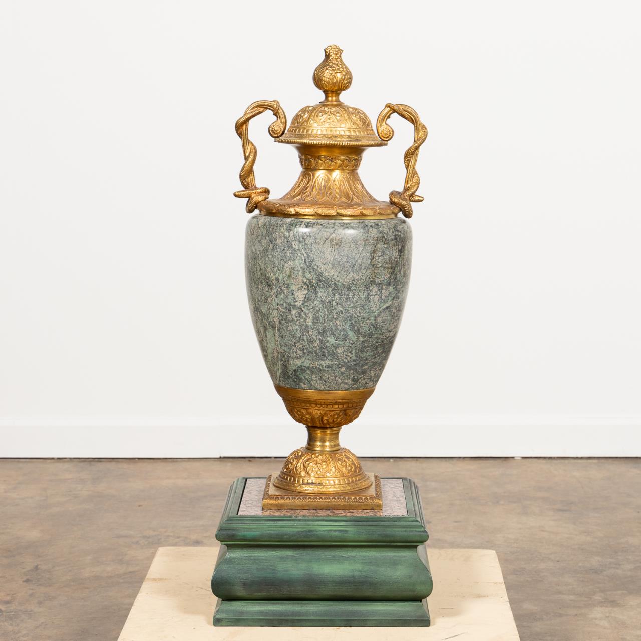LARGE NEOCLASSICAL MARBLE &