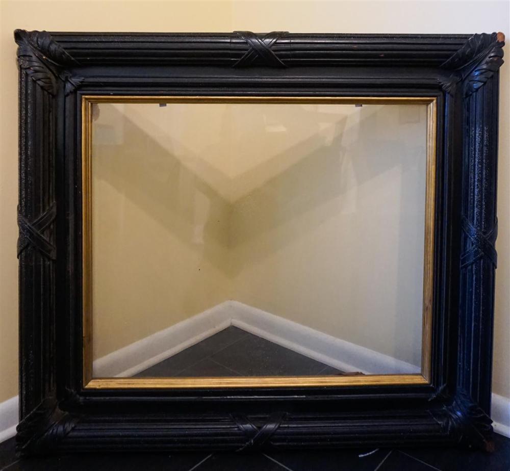 LARGE NEOCLASSICAL REEDED, EBONIZED