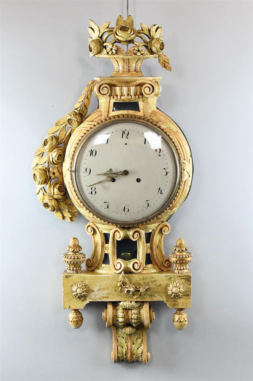 LARGE NEOCLASSICAL STYLE CARVED