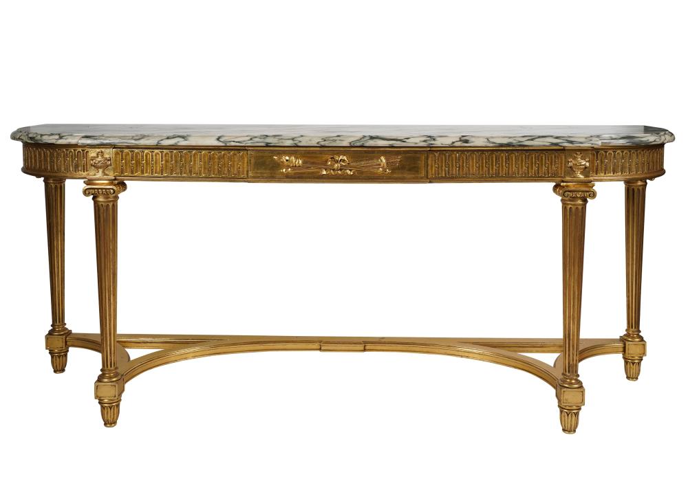 LARGE NEOCLASSICAL-STYLE CARVED