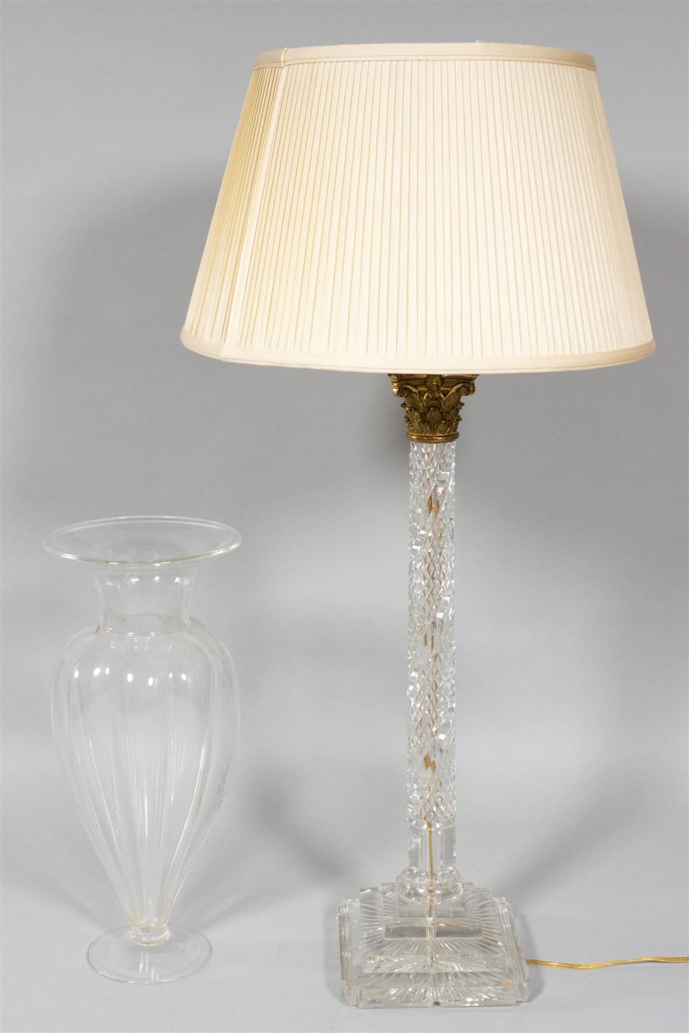 LARGE NEOCLASSICAL STYLE CRYSTAL
