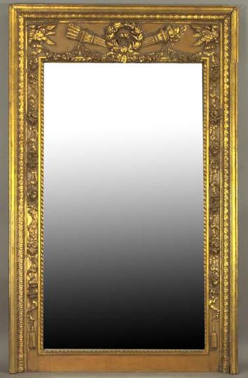 Large Neoclassical-Style Giltwood