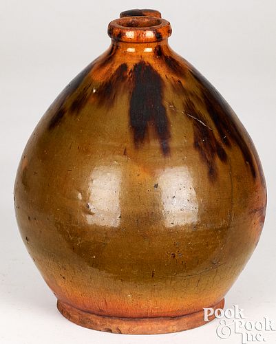 LARGE NEW ENGLAND OVOID EARTHENWARE