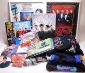LARGE NKOTB SIGNED POSTER & EP