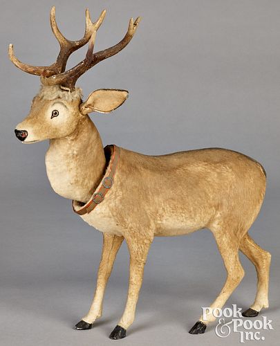 LARGE NODDING REINDEERLarge nodding