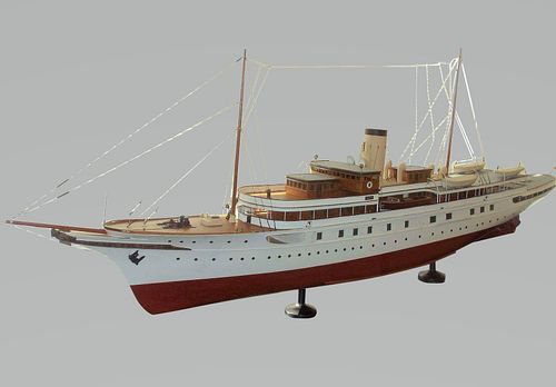 LARGE NOPARO SHIP MODEL IN