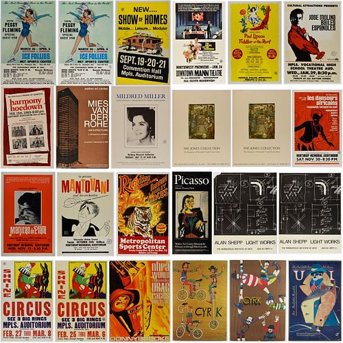 LARGE NUMBER OF POSTERS AND