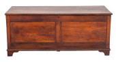 LARGE OAK BLANKET TRUNK CHEST,