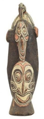 LARGE OCEANIC TRIBAL SEPIK DOU