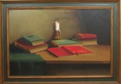 Large Oil on Canvas Wolff35 ?"