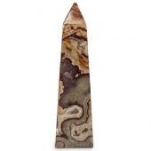 LARGE ONYX CALCITE OBELISK SCU