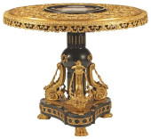 LARGE ORMOLU &AMP; SEVRES STYL