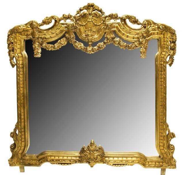 LARGE & ORNATE GILDED FLORAL