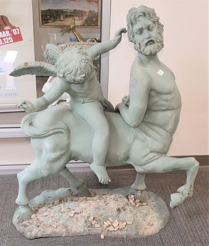 LARGE OUTDOOR METAL FIGURAL