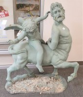LARGE OUTDOOR METAL FIGURAL SC