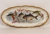 LARGE OVAL FRENCH LIMOGES HAND