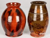 LARGE OVOID EARTHENWARE JAR, 1