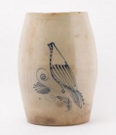 LARGE OVOID STONEWARE CONTAINE