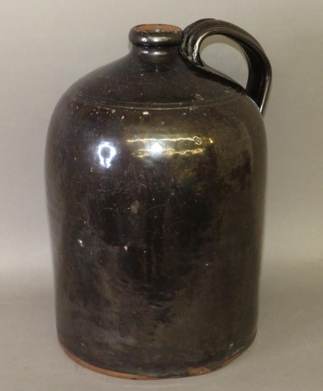 LARGE PA REDWARE JUGca. 1875; large