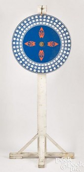 LARGE PAINTED GAMING WHEEL, EA