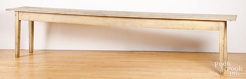 LARGE PAINTED PINE AND POPLAR