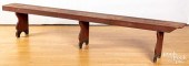 LARGE PAINTED PINE MORTISED BE