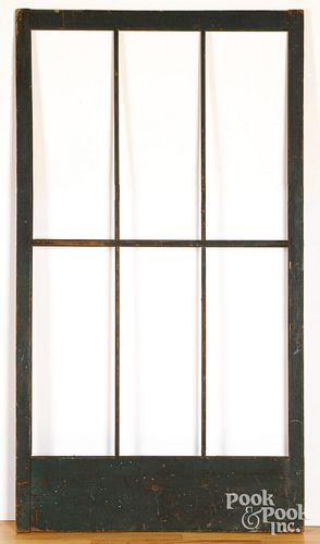 LARGE PAINTED WINDOW FRAMELarge