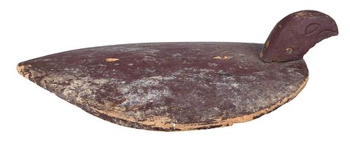 LARGE PAINTED WOOD TURTLE