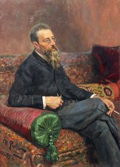 LARGE PAINTING AFTER REPIN ''T