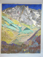 LARGE PAINTING BY NORIKO SUZUK
