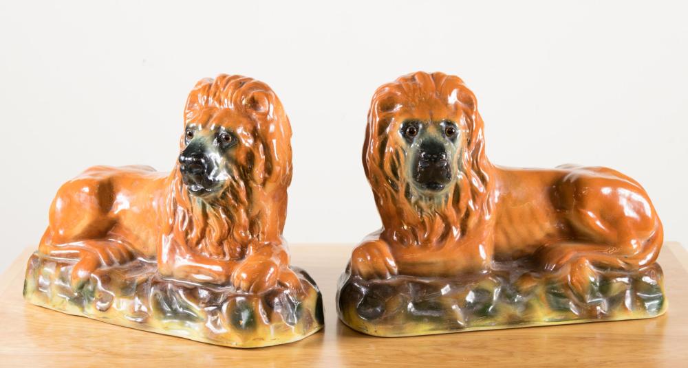 LARGE PAIR OF 19TH CENTURY