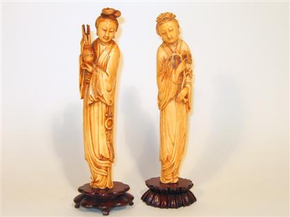 Large pair of Chinese elephant
