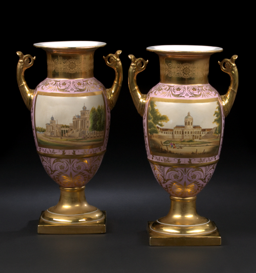 Large Pair of Continental Richly