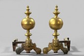 Large Pair of Edwardian Gilt-B