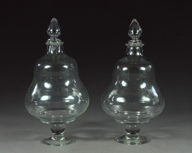 Large Pair of English Footed