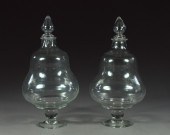 Large Pair of English Footed C