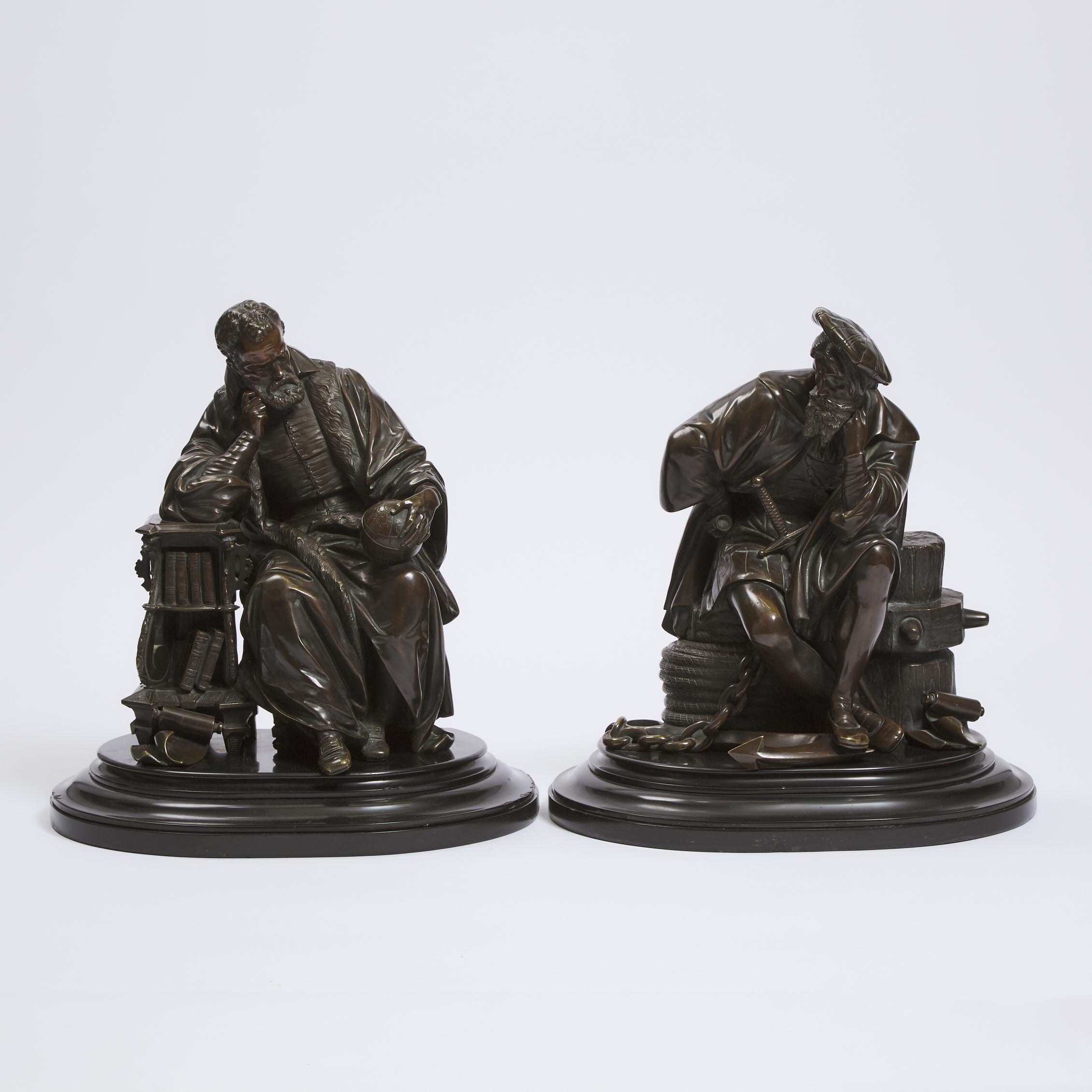 Large Pair of French School