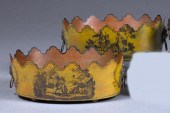 Large Pair of French Yellow an
