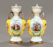 Large Pair of German Fond Jaun