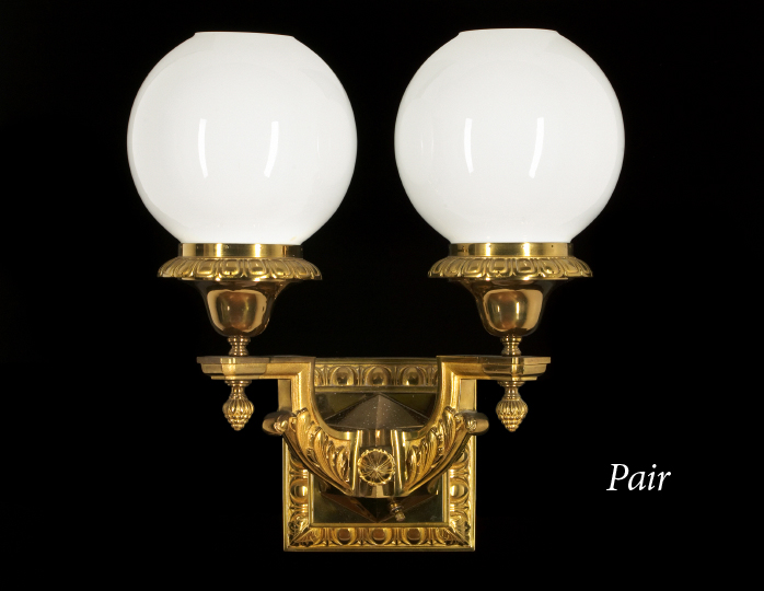 Large Pair of Gilt-Lacquered