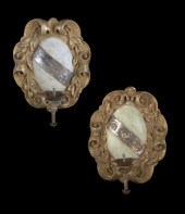 Large Pair of Italian Carved,