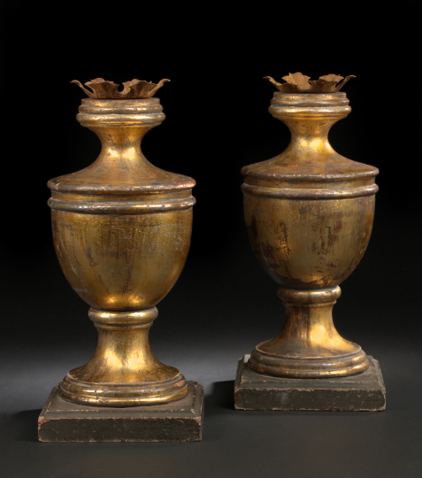 Large Pair of Italian Turned and