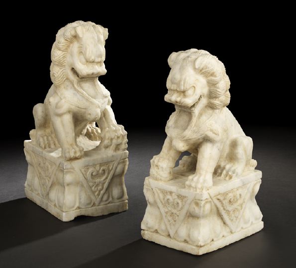 Large Pair of Kuang Hsu Carved