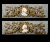 Large Pair of Louis XVI Carved