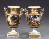Large Pair of Paris Porcelain