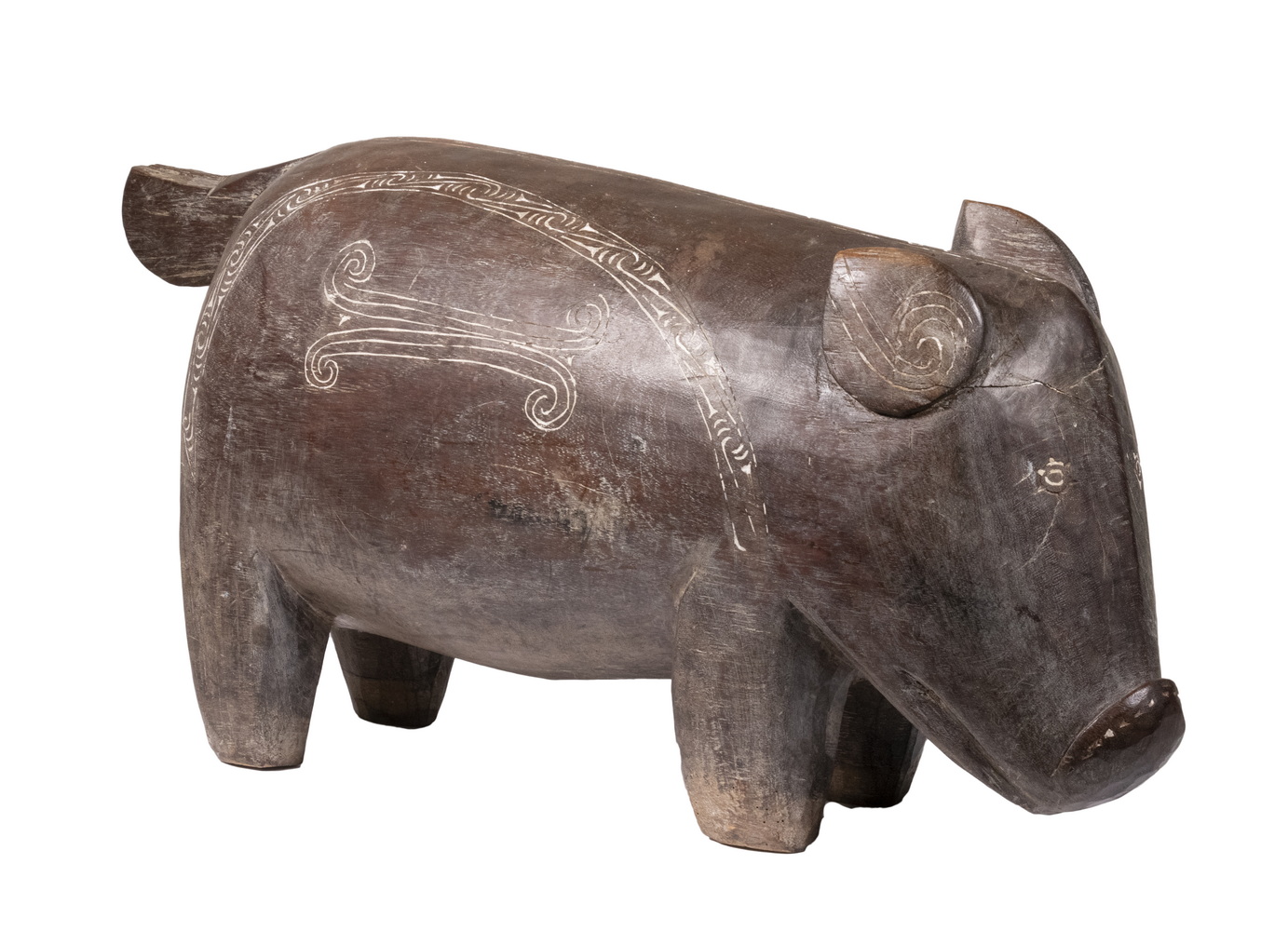 LARGE PAPUA NEW GUINEA CARVED