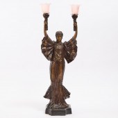 Large Parcel Gilt Patinated Br