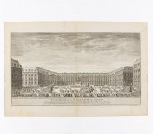 LARGE PARISIAN ENGRAVING OF PL